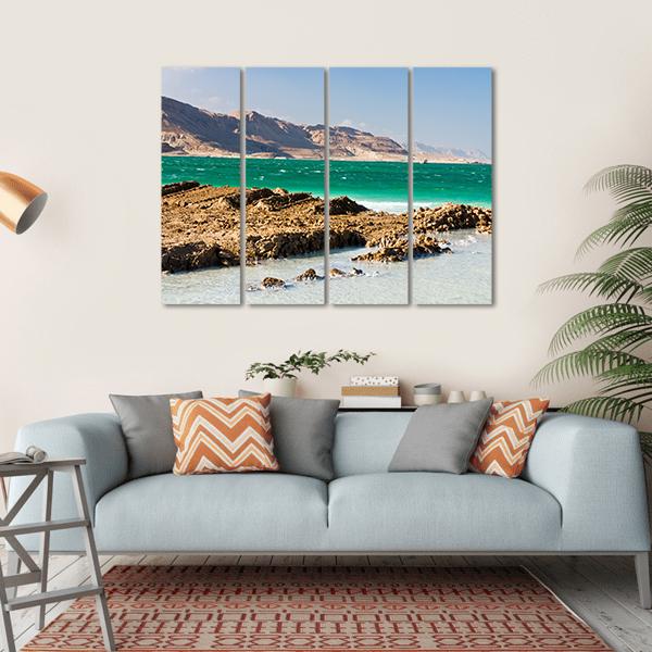 Dead Sea Canvas Wall Art-4 Horizontal-Gallery Wrap-34" x 24"-Tiaracle