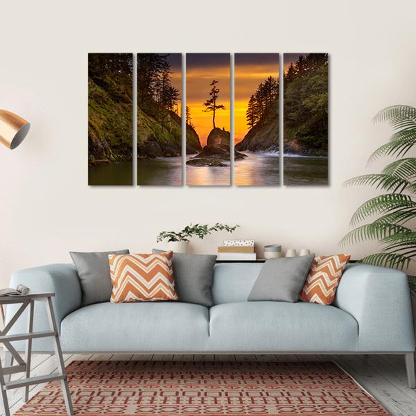 Deadman's Cove Canvas Wall Art-5 Horizontal-Gallery Wrap-22" x 12"-Tiaracle