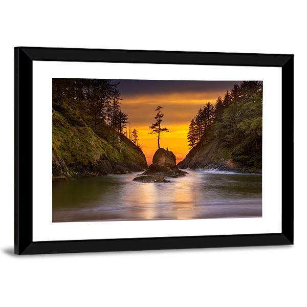 Deadman's Cove Canvas Wall Art-5 Horizontal-Gallery Wrap-22" x 12"-Tiaracle