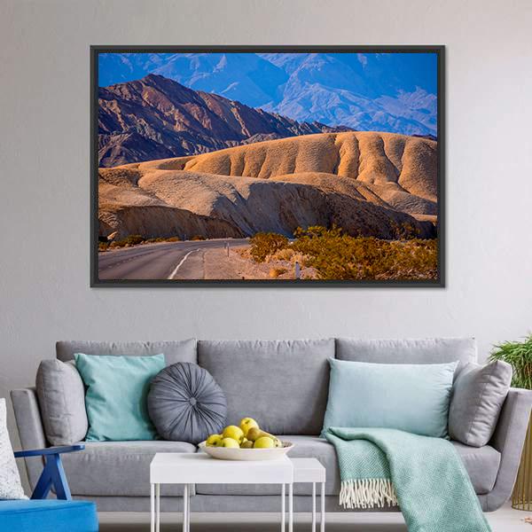 Death Valley California Canvas Wall Art-3 Horizontal-Gallery Wrap-25" x 16"-Tiaracle