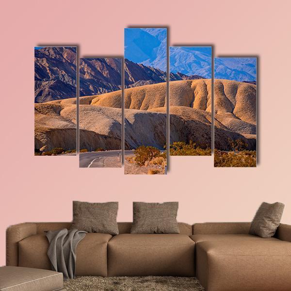 Death Valley California Canvas Wall Art-5 Pop-Gallery Wrap-47" x 32"-Tiaracle