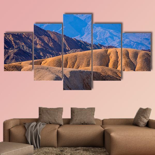 Death Valley California Canvas Wall Art-5 Star-Gallery Wrap-62" x 32"-Tiaracle
