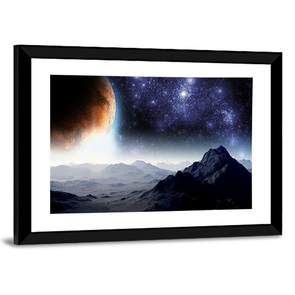 Deep Space Illusion Canvas Wall Art-3 Horizontal-Gallery Wrap-25&quot; x 16&quot;-Tiaracle