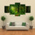 Deep Tropical Jungle Canvas Wall Art-4 Pop-Gallery Wrap-50" x 32"-Tiaracle