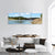 Deerfield Lake Panoramic Canvas Wall Art-1 Piece-36" x 12"-Tiaracle