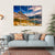 Del Piani Lakes Canvas Wall Art-4 Horizontal-Gallery Wrap-34" x 24"-Tiaracle