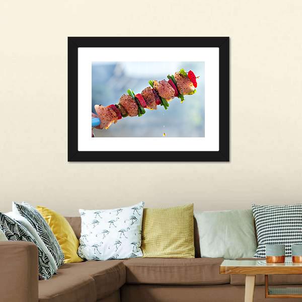 Delicious Chicken Breast Canvas Wall Art-1 Piece-Framed Print-20" x 16"-Tiaracle