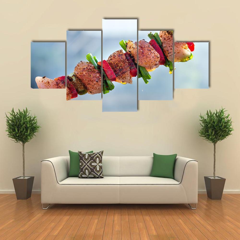 Delicious Chicken Breast Canvas Wall Art-5 Star-Gallery Wrap-62" x 32"-Tiaracle
