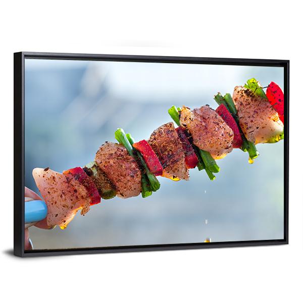 Delicious Chicken Breast Canvas Wall Art-3 Horizontal-Gallery Wrap-25" x 16"-Tiaracle