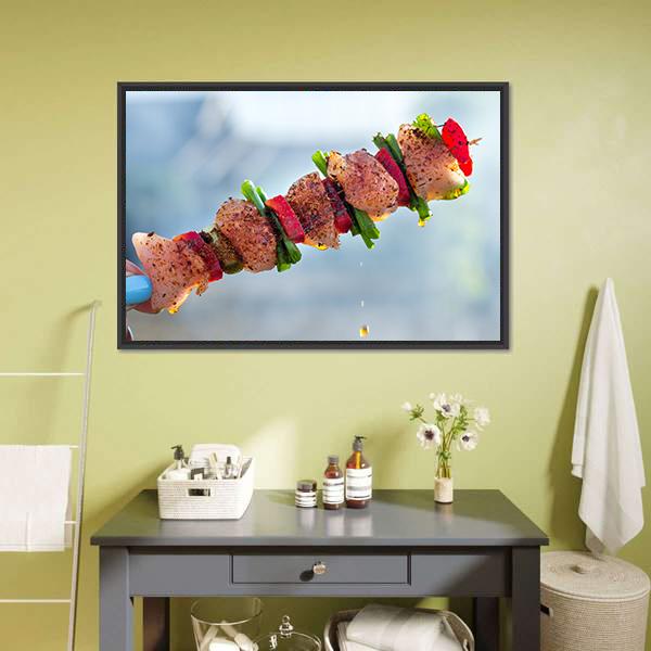 Delicious Chicken Breast Canvas Wall Art-3 Horizontal-Gallery Wrap-25" x 16"-Tiaracle