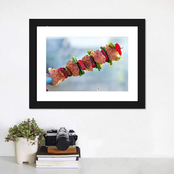 Delicious Chicken Breast Canvas Wall Art-3 Horizontal-Gallery Wrap-25" x 16"-Tiaracle