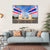 Democracy Monument With Thai Flag Canvas Wall Art-1 Piece-Gallery Wrap-36" x 24"-Tiaracle