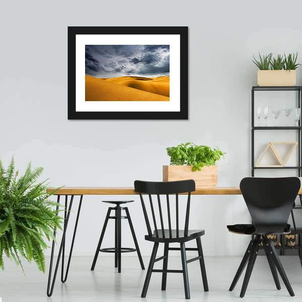 Desert Dune Canvas Wall Art-3 Horizontal-Gallery Wrap-25" x 16"-Tiaracle