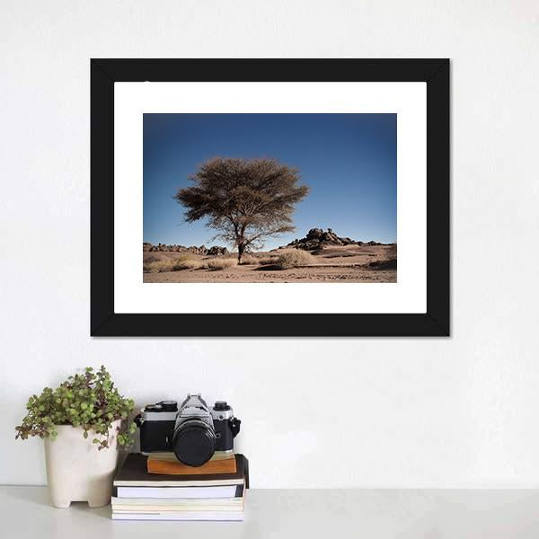 Desert Landscape Algeria Canvas Wall Art-3 Horizontal-Gallery Wrap-25" x 16"-Tiaracle