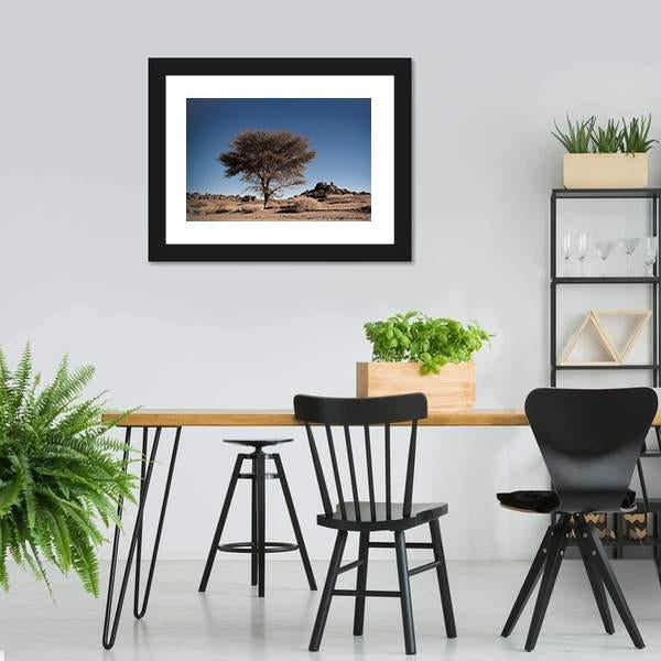 Desert Landscape Algeria Canvas Wall Art-3 Horizontal-Gallery Wrap-25" x 16"-Tiaracle