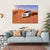 Desert SUVs Bashing Canvas Wall Art-1 Piece-Gallery Wrap-36" x 24"-Tiaracle