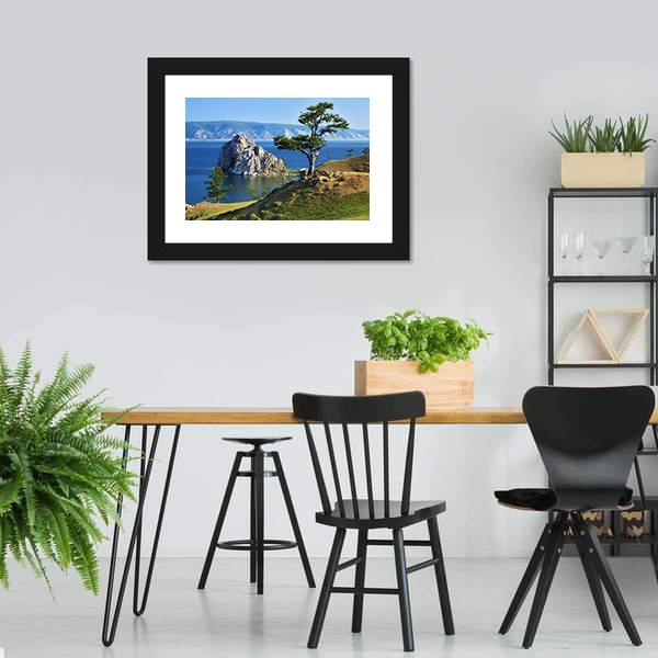 Desires Tree Olkhon Island Panoramic Canvas Wall Art-1 Piece-36" x 12"-Tiaracle