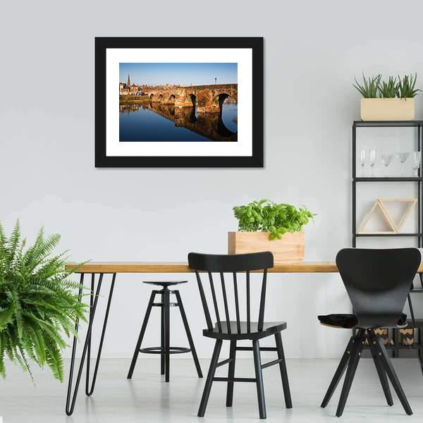 Devorgilla Bridge Scotland Canvas Wall Art-3 Horizontal-Gallery Wrap-25" x 16"-Tiaracle