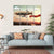Dirigible With Banner Canvas Wall Art-4 Horizontal-Gallery Wrap-34" x 24"-Tiaracle