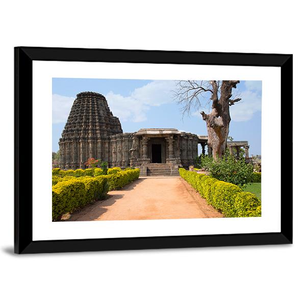 Doddabasappa Temple Canvas Wall Art-5 Horizontal-Gallery Wrap-22" x 12"-Tiaracle