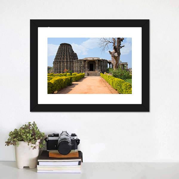 Doddabasappa Temple Canvas Wall Art-5 Horizontal-Gallery Wrap-22" x 12"-Tiaracle