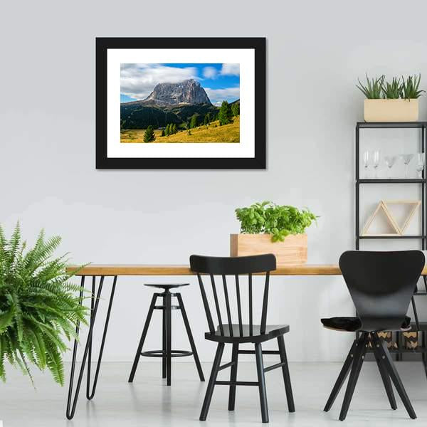 Dolomites In Italy Canvas Wall Art-3 Horizontal-Gallery Wrap-25" x 16"-Tiaracle