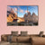 Dolomites Mountain At Sunset Canvas Wall Art-3 Horizontal-Gallery Wrap-37" x 24"-Tiaracle