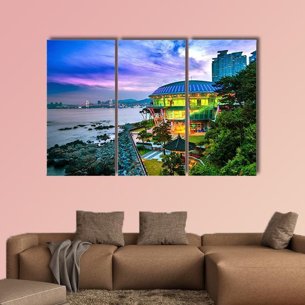 Nurimaru APEC House Canvas Wall Art-3 Horizontal-Gallery Wrap-25" x 16"-Tiaracle