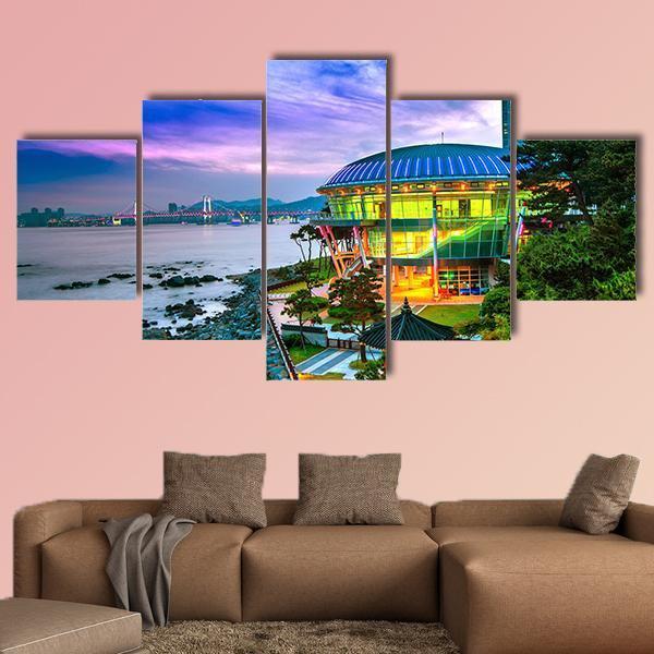 Nurimaru APEC House Canvas Wall Art-5 Star-Gallery Wrap-62" x 32"-Tiaracle