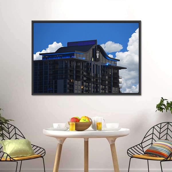 Downtown Building In Orlando Canvas Wall Art-3 Horizontal-Gallery Wrap-25" x 16"-Tiaracle