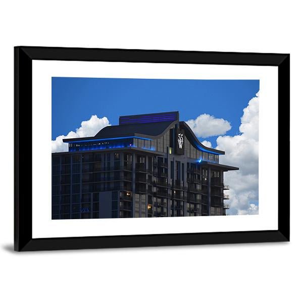 Downtown Building In Orlando Canvas Wall Art-3 Horizontal-Gallery Wrap-25" x 16"-Tiaracle