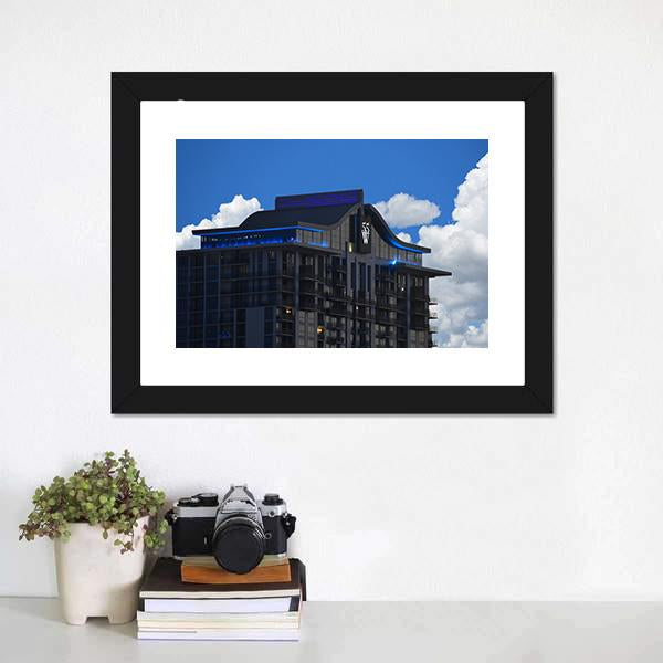 Downtown Building In Orlando Canvas Wall Art-3 Horizontal-Gallery Wrap-25" x 16"-Tiaracle