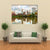 Downtown Cleveland Ohio Canvas Wall Art-1 Piece-Gallery Wrap-48" x 32"-Tiaracle
