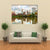 Downtown Cleveland Ohio Canvas Wall Art-4 Horizontal-Gallery Wrap-34" x 24"-Tiaracle