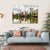 Downtown Cleveland Ohio Canvas Wall Art-4 Horizontal-Gallery Wrap-34" x 24"-Tiaracle