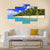 Dravuni Island Canvas Wall Art-3 Horizontal-Gallery Wrap-37" x 24"-Tiaracle