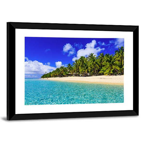 Dravuni Island Canvas Wall Art-3 Horizontal-Gallery Wrap-25" x 16"-Tiaracle