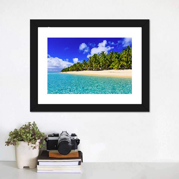 Dravuni Island Canvas Wall Art-3 Horizontal-Gallery Wrap-25" x 16"-Tiaracle