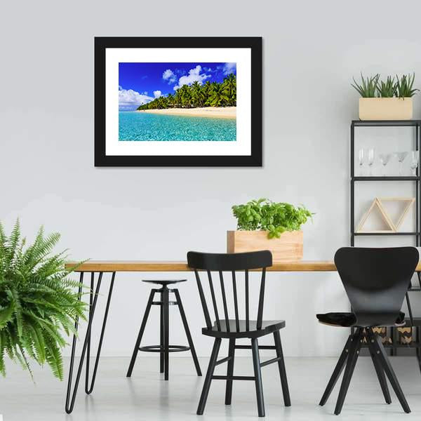 Dravuni Island Canvas Wall Art-3 Horizontal-Gallery Wrap-25" x 16"-Tiaracle