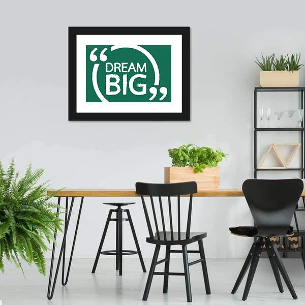 Dream Big Vertical Canvas Wall Art-3 Vertical-Gallery Wrap-12" x 25"-Tiaracle