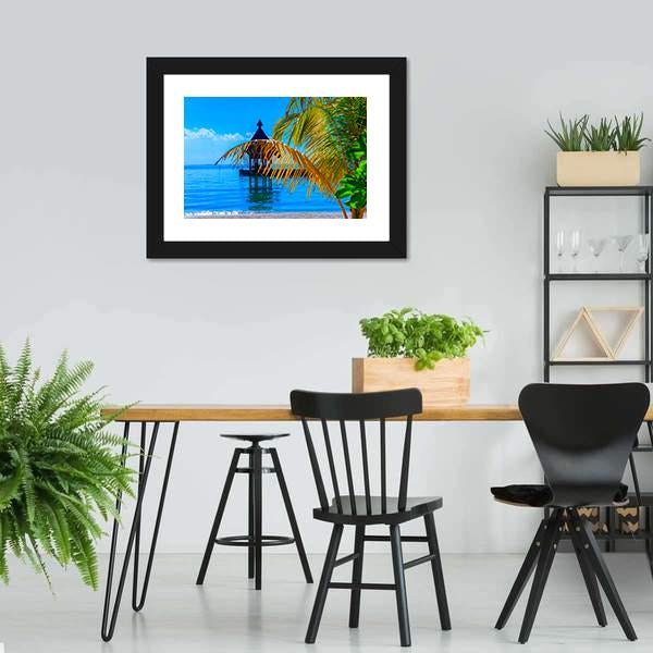 Dreamscape Escape Maldives Canvas Wall Art-3 Horizontal-Gallery Wrap-25" x 16"-Tiaracle