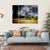 Dreamscape With Full Moon Canvas Wall Art-4 Horizontal-Gallery Wrap-34" x 24"-Tiaracle