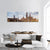 Dresden City Skyline Panoramic Canvas Wall Art-3 Piece-25" x 08"-Tiaracle