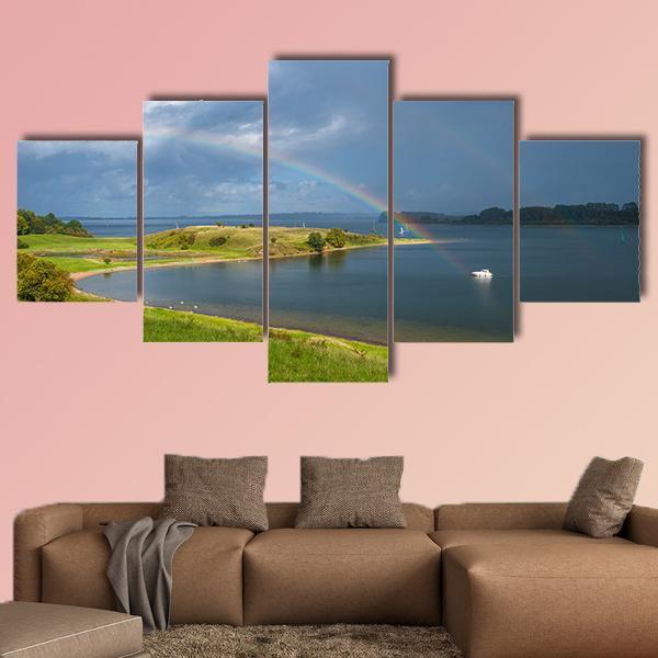 Dummersdorfer Shore Canvas Wall Art-5 Star-Gallery Wrap-62" x 32"-Tiaracle