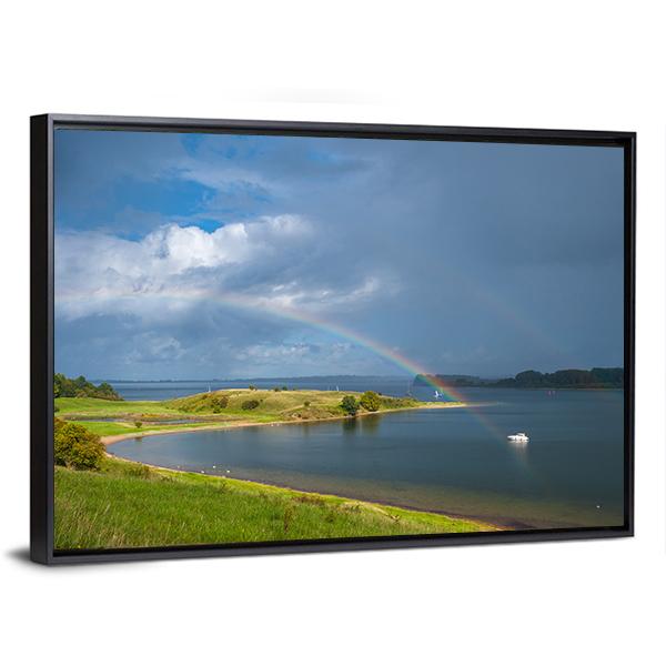 Dummersdorfer Shore Canvas Wall Art-3 Horizontal-Gallery Wrap-25" x 16"-Tiaracle