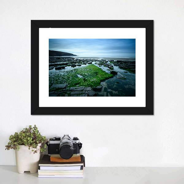 Dunraven Bay Canvas Wall Art-3 Horizontal-Gallery Wrap-25" x 16"-Tiaracle