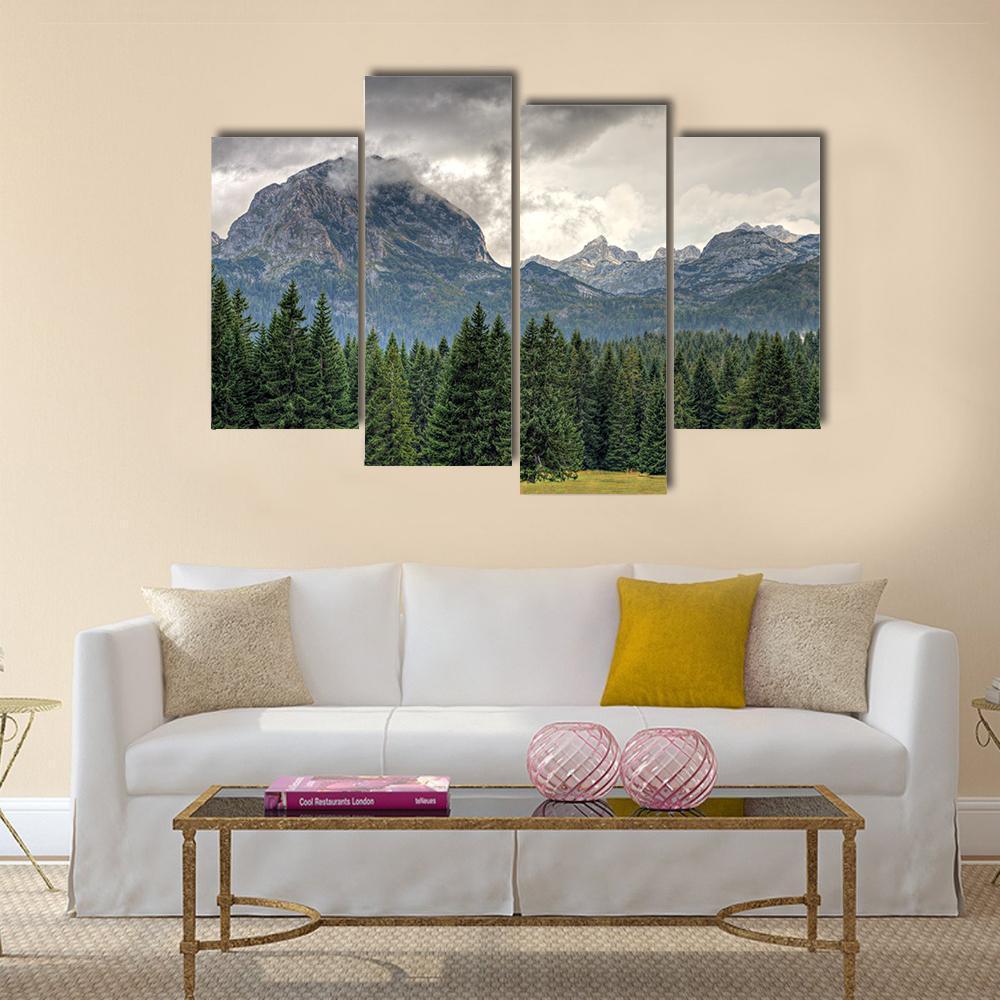 Durmitor National Park Canvas Wall Art-4 Pop-Gallery Wrap-50" x 32"-Tiaracle