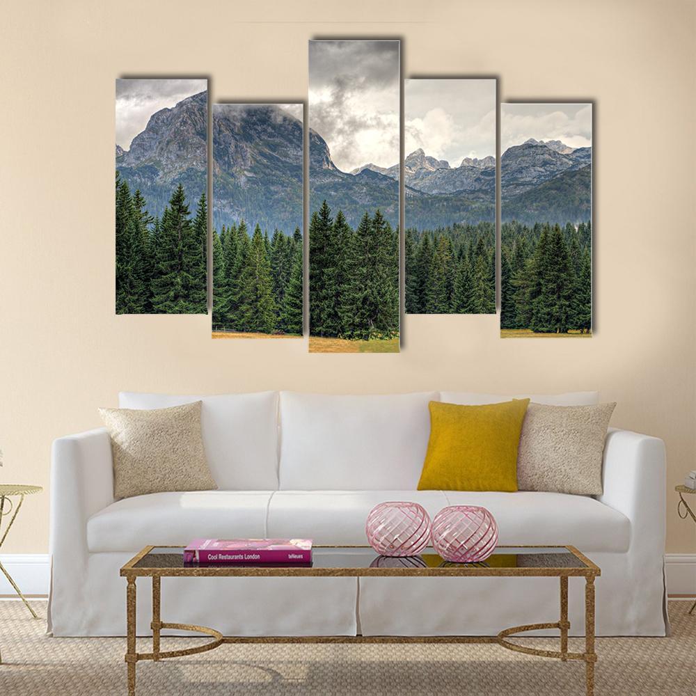 Durmitor National Park Canvas Wall Art-5 Pop-Gallery Wrap-47" x 32"-Tiaracle
