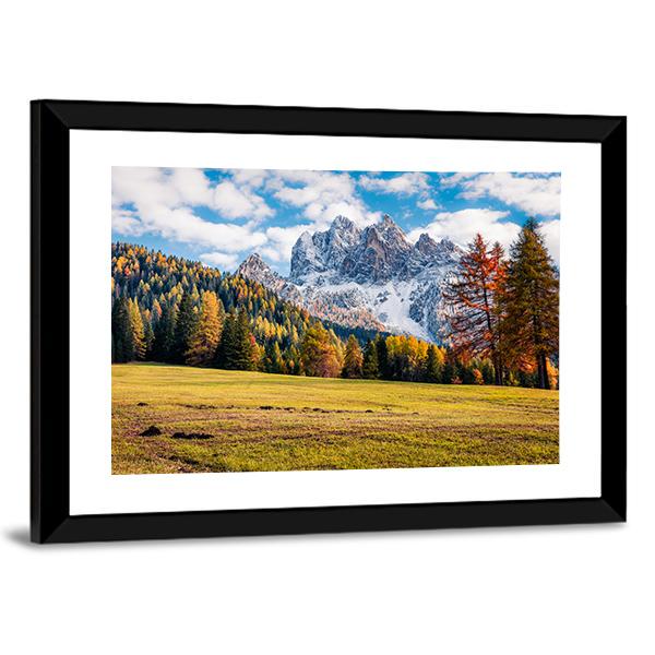 Durrenstein Mountain Canvas Wall Art-5 Horizontal-Gallery Wrap-22" x 12"-Tiaracle