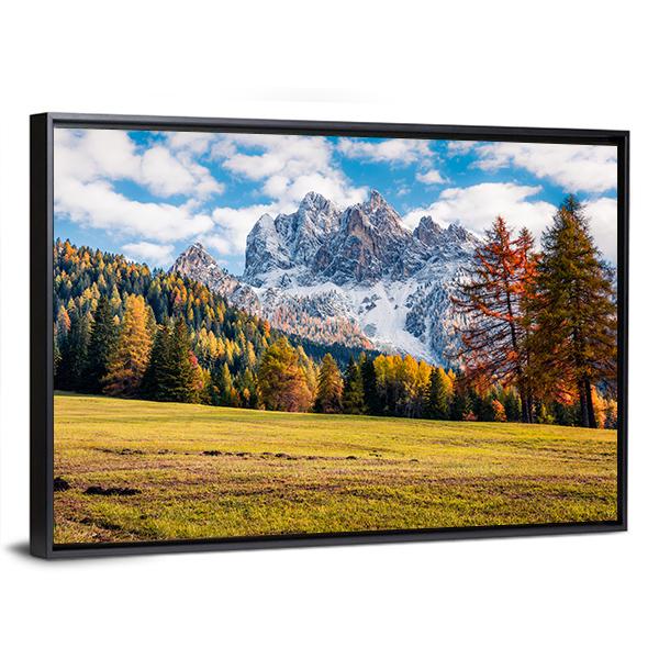 Durrenstein Mountain Canvas Wall Art-3 Horizontal-Gallery Wrap-25" x 16"-Tiaracle